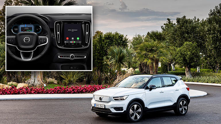 H λειτουργικότητα των ασύρματων ενημερώσεων στα μοντέλα Volvo 